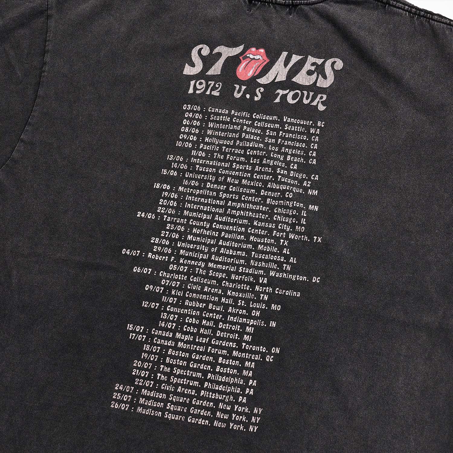 ザ・ローリング・ストーンズ 1972 US Tour Tシャツ(U/MUSIC) | WOWOW百貨店