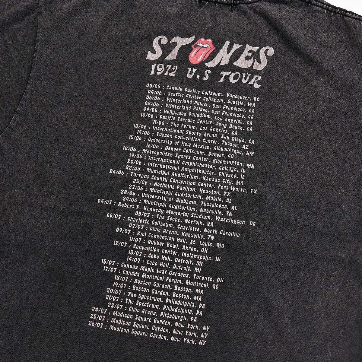 ザ・ローリング・ストーンズ 1972 US Tour Tシャツ(U/MUSIC)