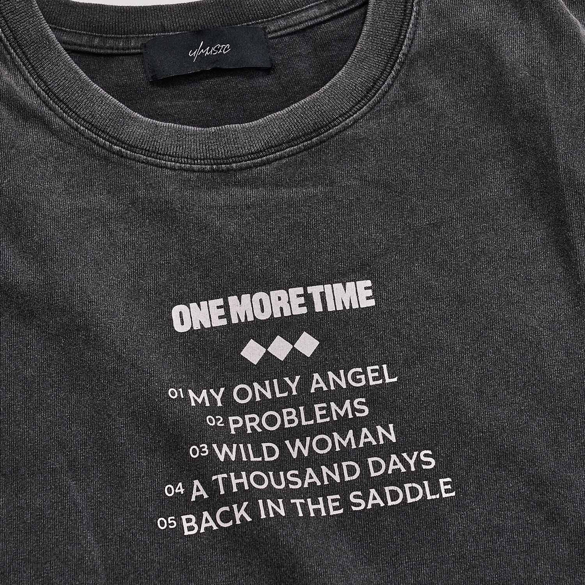 エアロスミス＆ヤングブラッド One More Time ロングスリーブTシャツ(U/MUSIC)