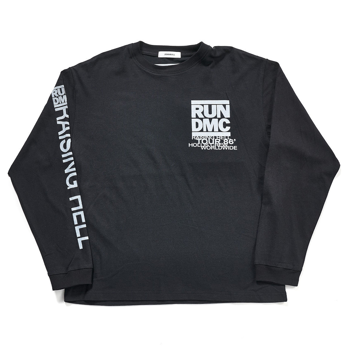 RUN DMC RAISING HELL TOUR 86 ロングTシャツ(ジョンブル/JOHNBULL)