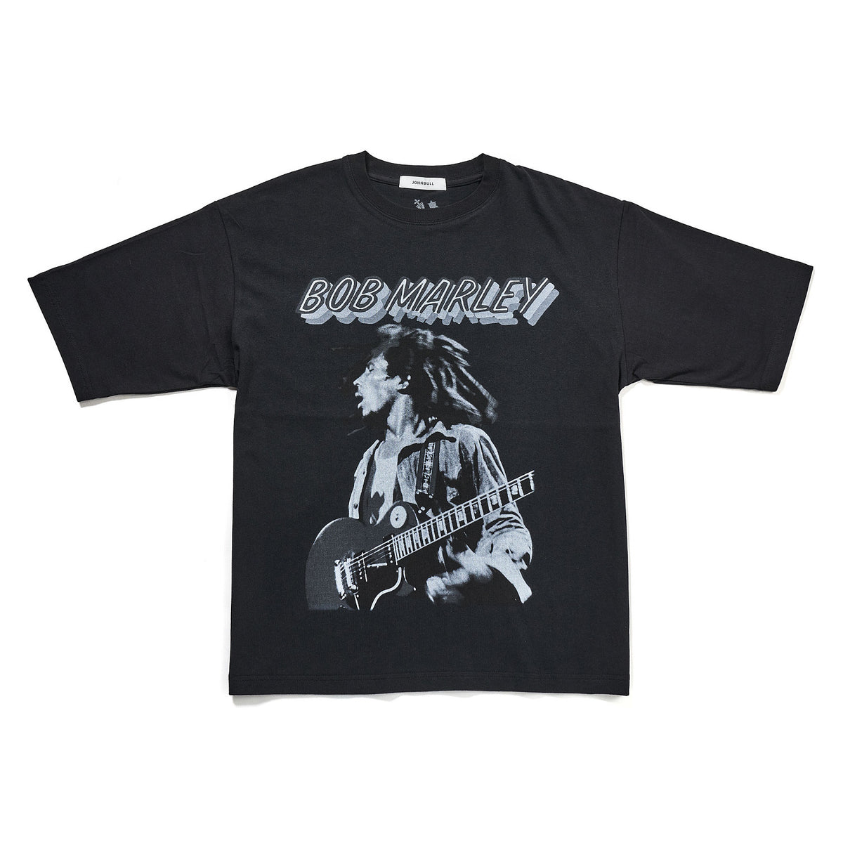ボブ・マーリー playing guitar Tシャツ(ジョンブル/JOHNBULL)