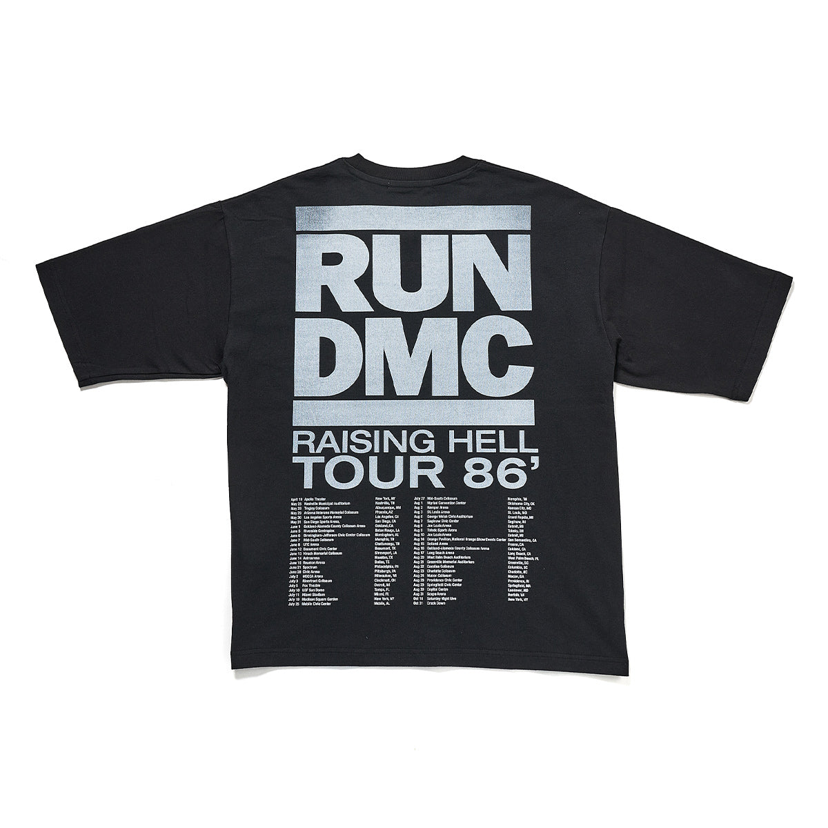 RUN DMC RAISING HELL TOUR 86 Tシャツ(ジョンブル/JOHNBULL)