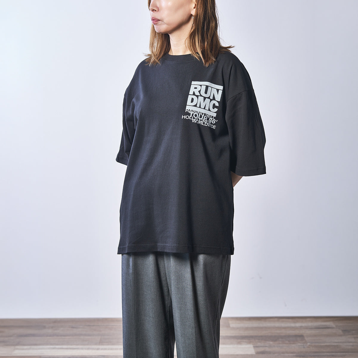 RUN DMC RAISING HELL TOUR 86 Tシャツ(ジョンブル/JOHNBULL)