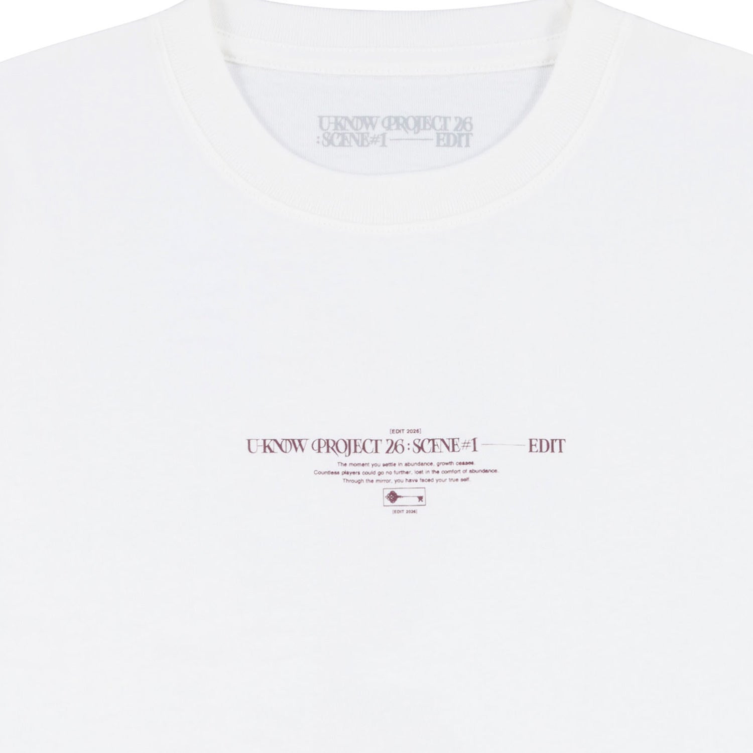 東方神起・ユンホ U-KNOW PROJECT 26:SCENE #1-EDIT Tシャツ WOWOW別注