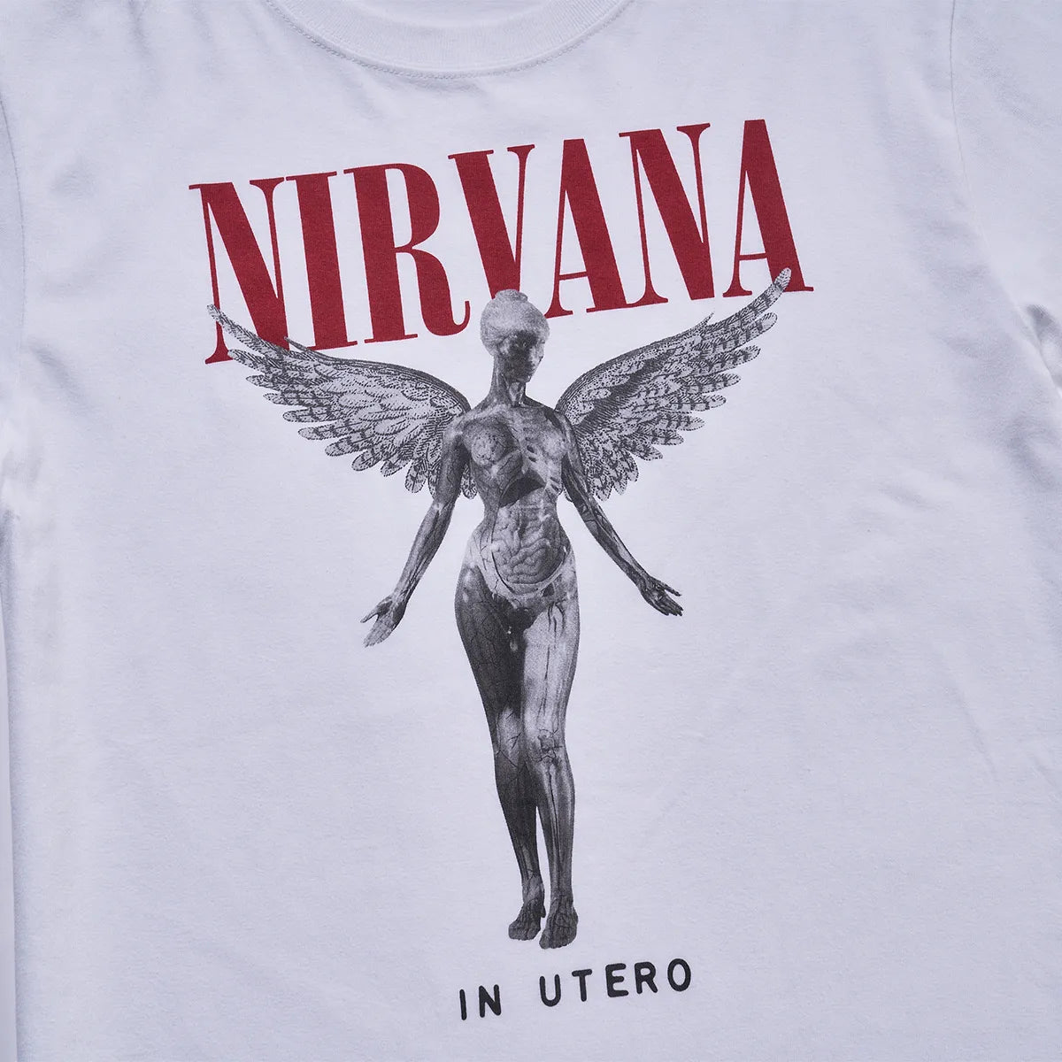 ニルヴァーナ(NIRVANA) IN UTERO Angel Graphic Tシャツ(グッドロックスピード/GOOD ROCK SPEED)