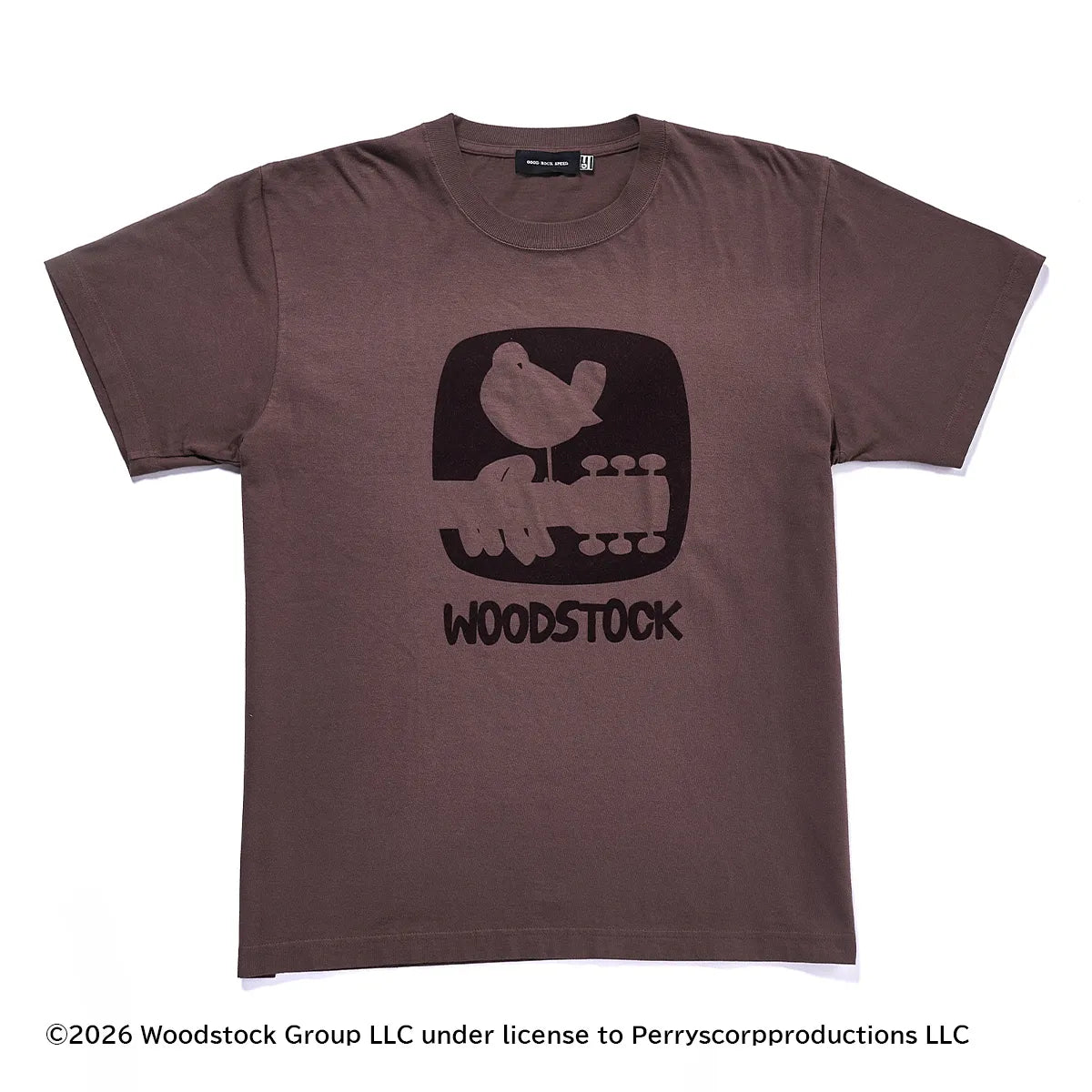 ウッド・ストック(WOODSTOCK) Logo Graphic Tシャツ(グッドロックスピード/GOOD ROCK SPEED)