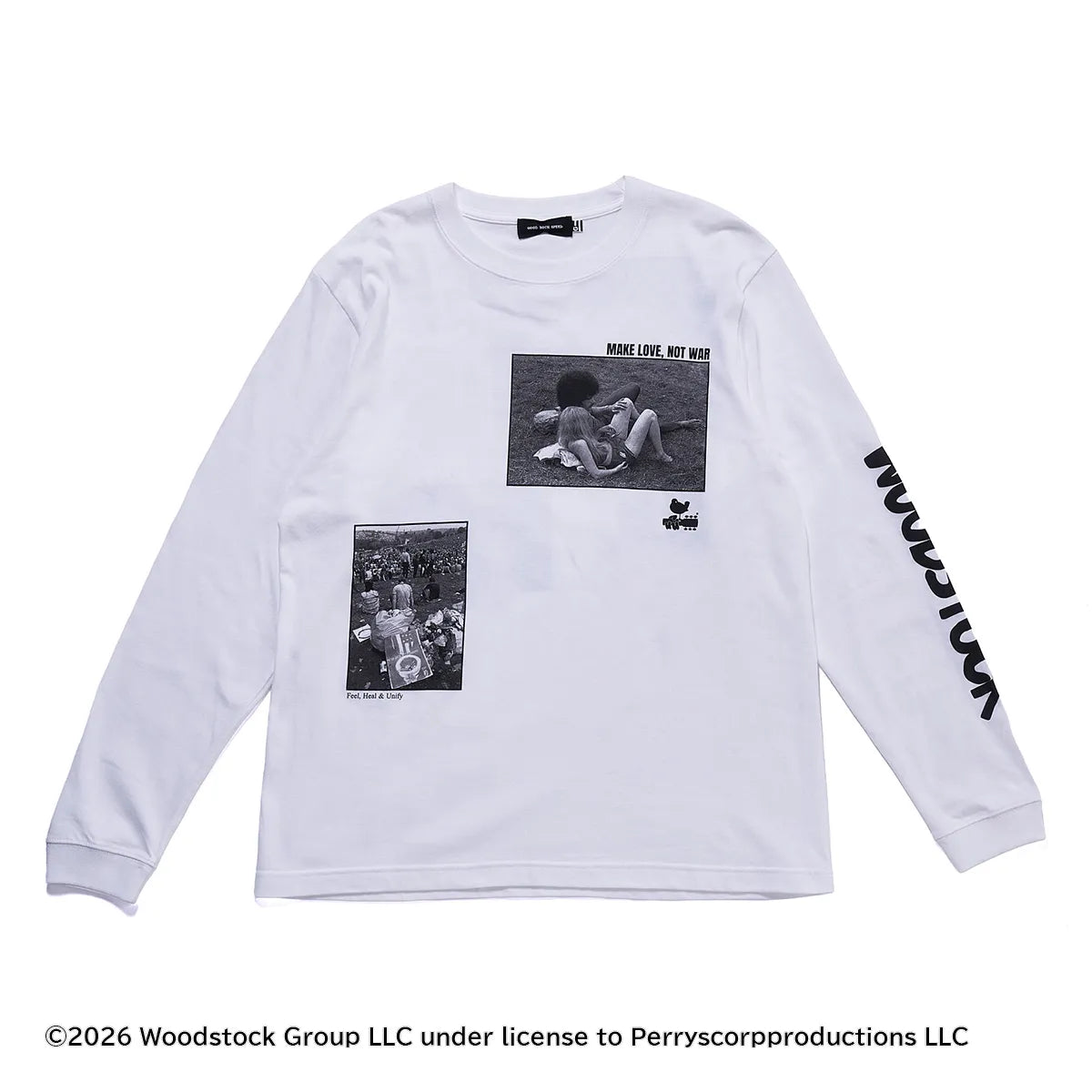 ウッド・ストック(WOODSTOCK) Photo Long Sleeve Tシャツ(グッドロックスピード/GOOD ROCK SPEED)