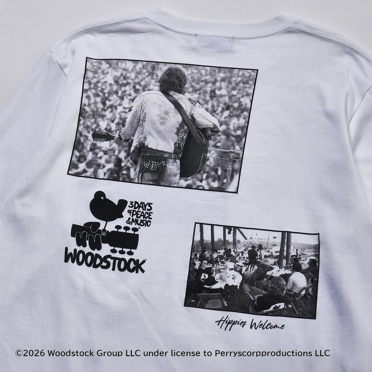 ウッド・ストック(WOODSTOCK) Photo Long Sleeve Tシャツ(グッドロックスピード/GOOD ROCK SPEED)