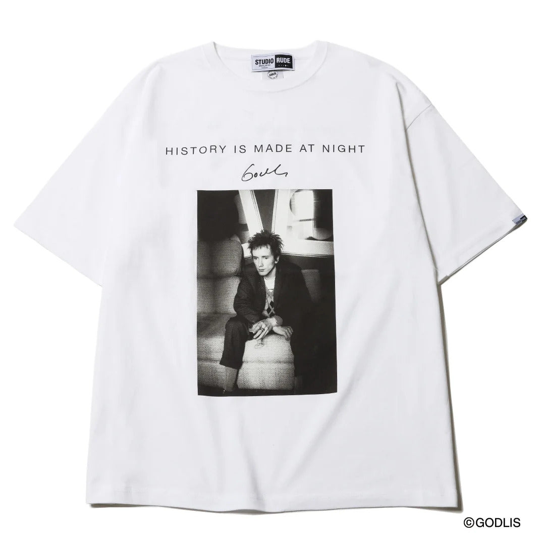 ジョン・ライドン(John Lydon)HISTORY IS MADE AT NIGHT TEE - #9(ルード・ギャラリー/RUDE GALLERY)
