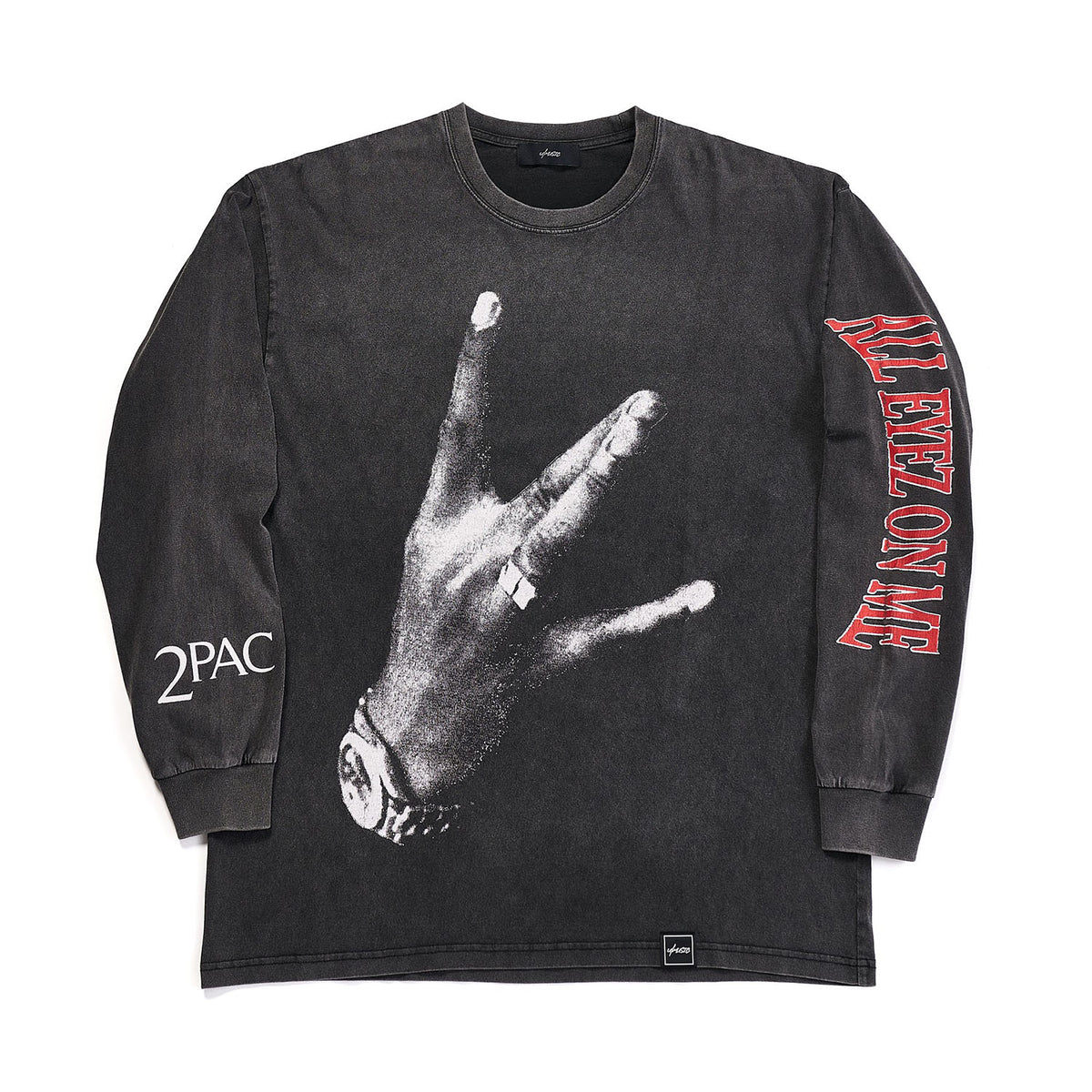 2PAC All Eyes On Me ロングスリーブTシャツ(U/MUSIC)