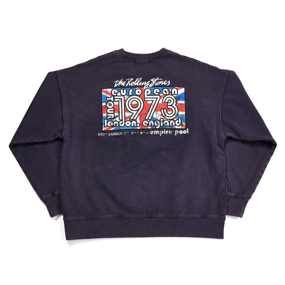ザ・ローリング・ストーンズ European Tour クルーネックスウェット(U/MUSIC)