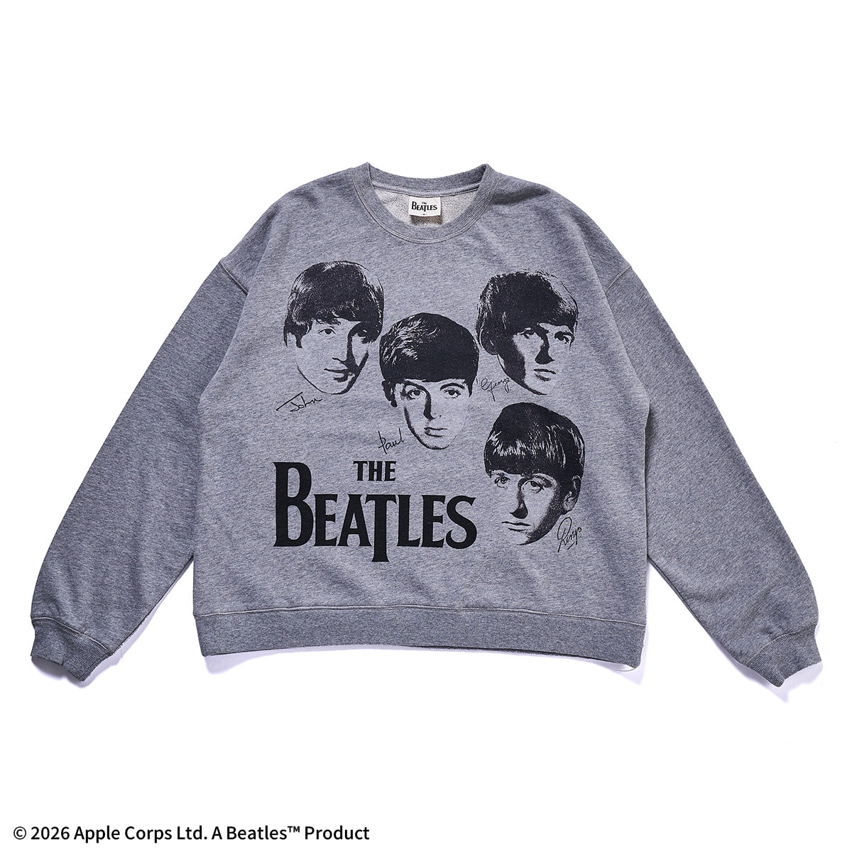 ザ・ビートルズ(THE BEATLES) PHOTO SIGN スウェット
