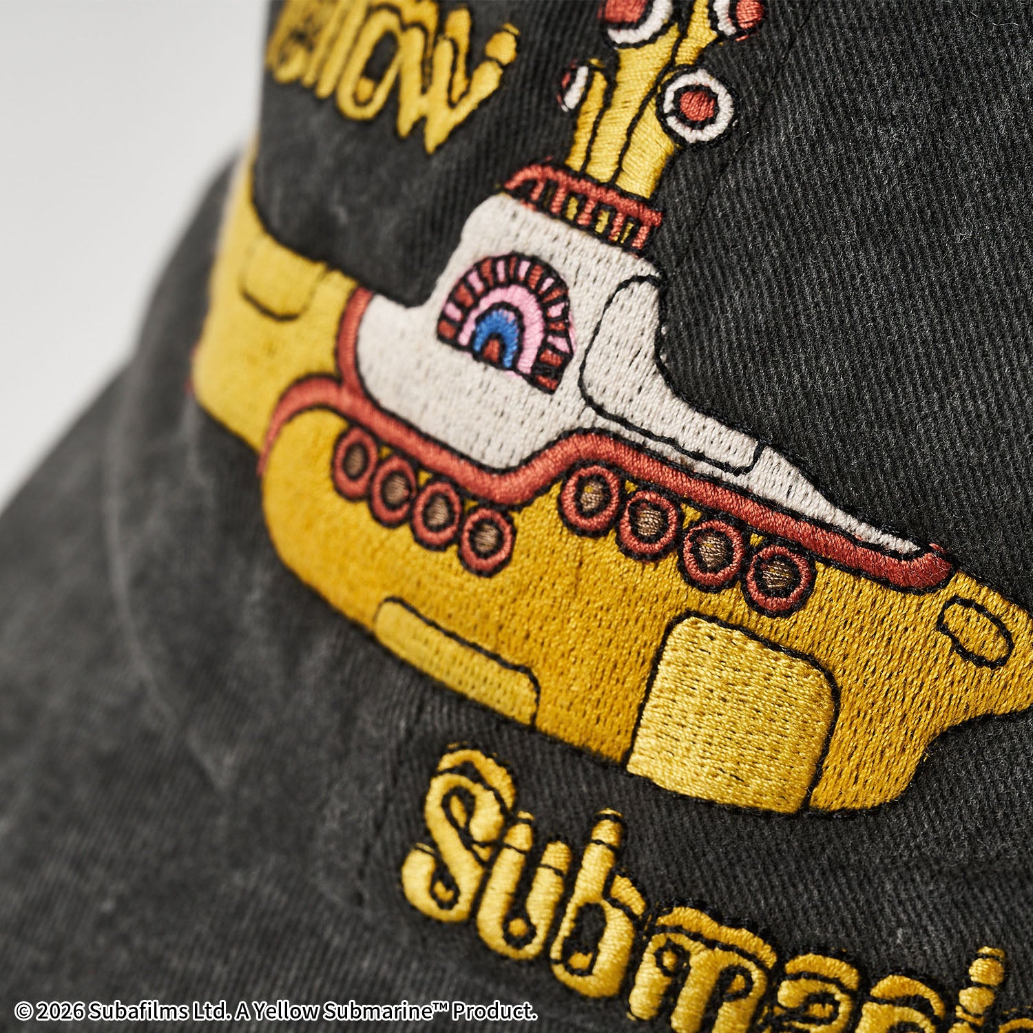ザ・ビートルズ YELLOWSUBMARINE 刺繍キャップ