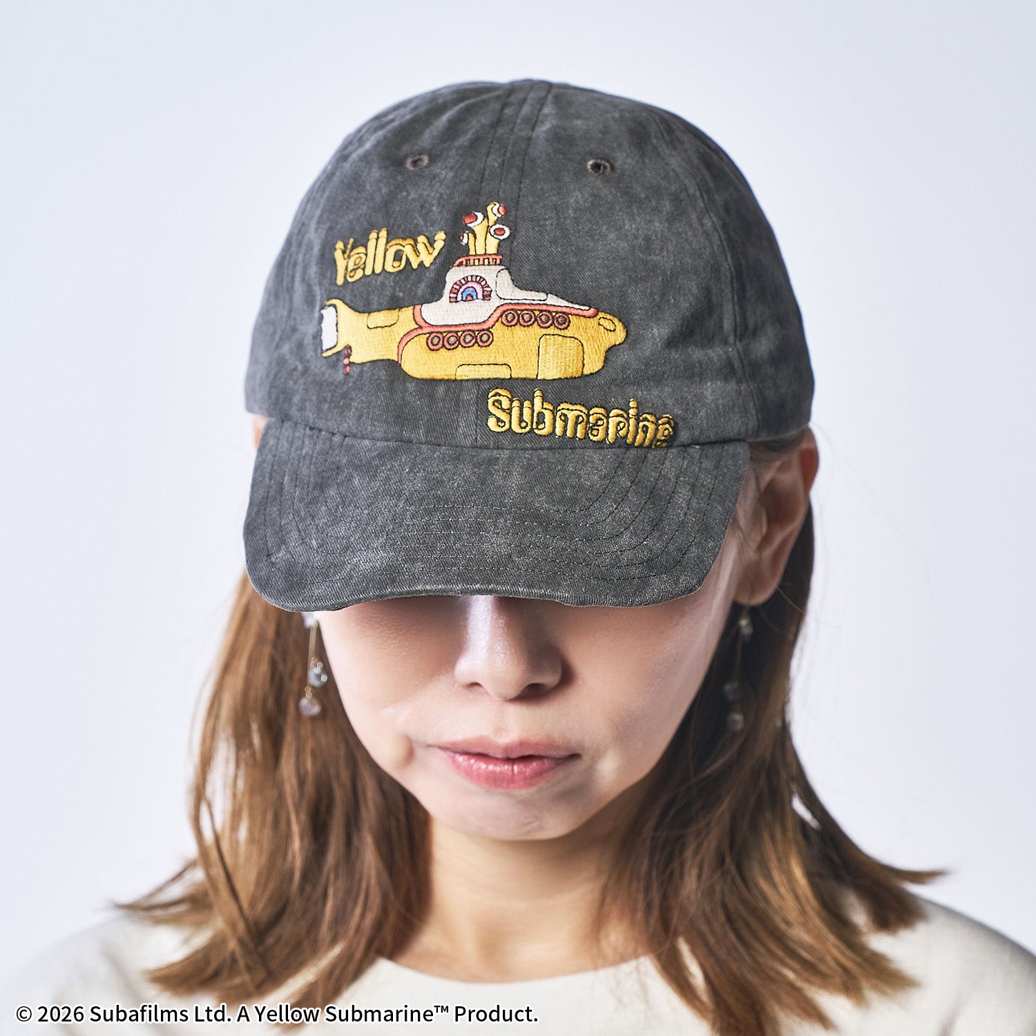 ザ・ビートルズ YELLOWSUBMARINE 刺繍キャップ