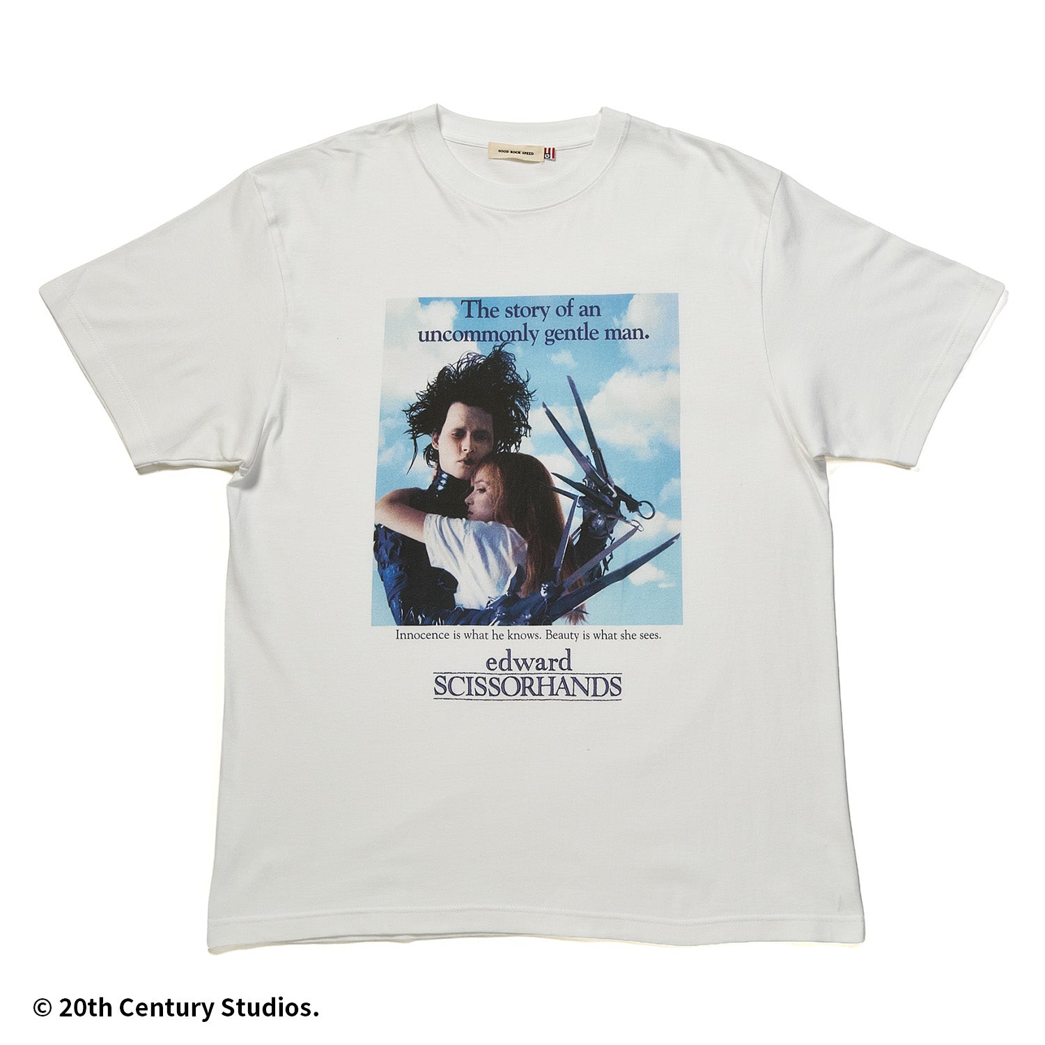 映画『シザーハンズ』グラフィックTシャツ/エドワード＆キム