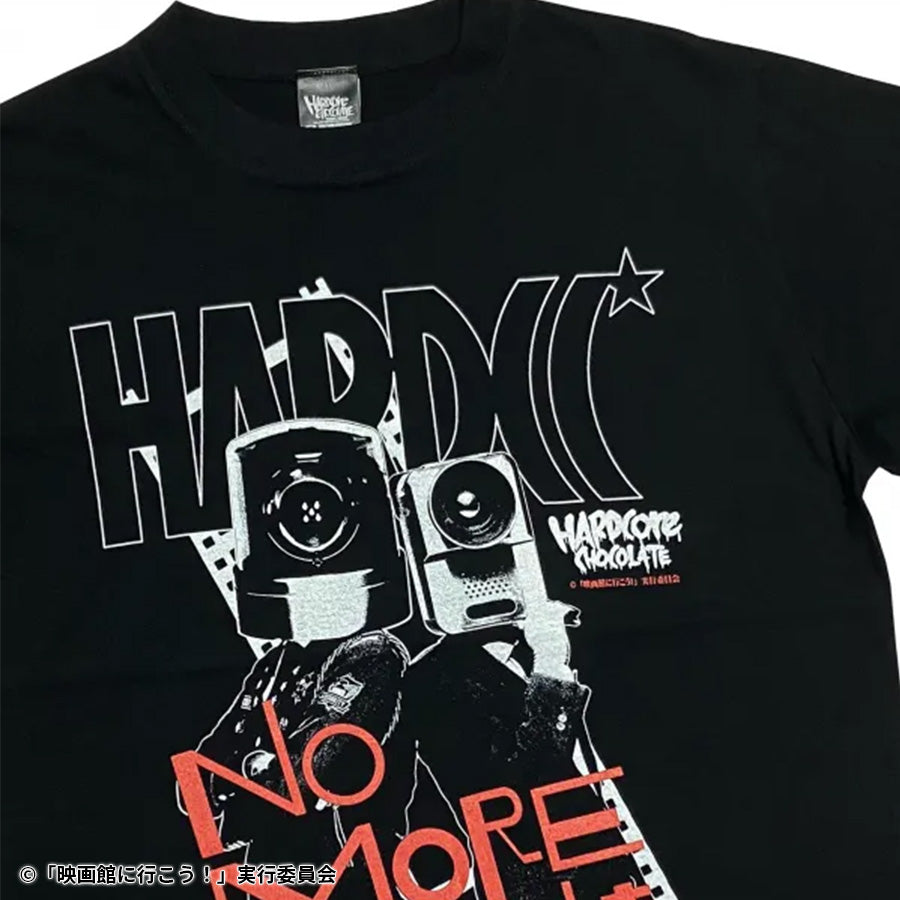 「NO MORE映画泥棒」リターンズ 盗撮防止ブラック Tシャツ