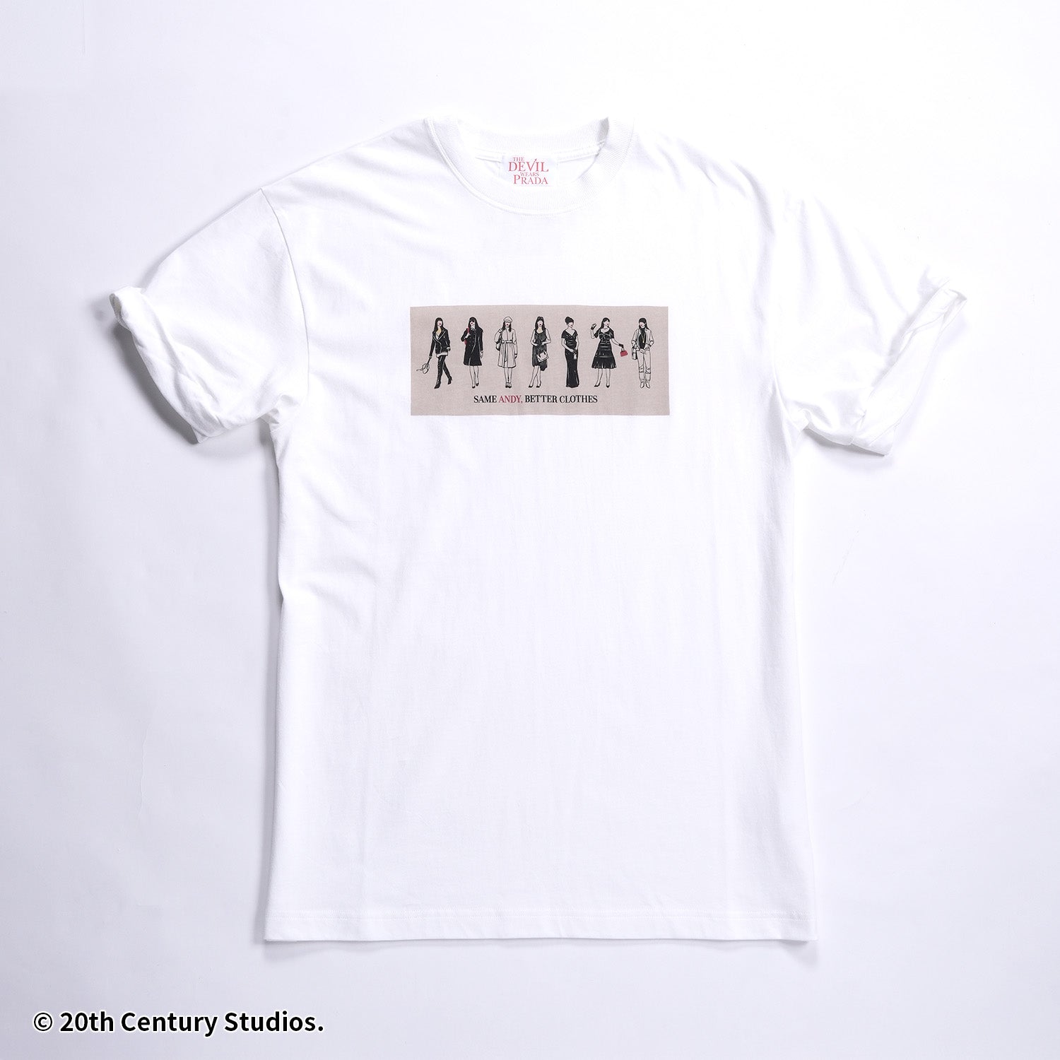 「プラダを着た悪魔」/ Tシャツ　頑張るアンディ