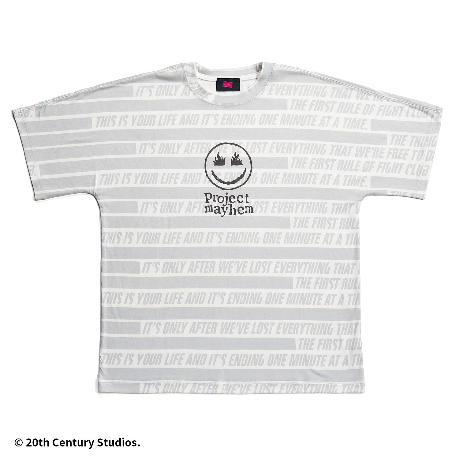 「ファイト・クラブ」　デザイン Tシャツ プロジェクト・メイヘム