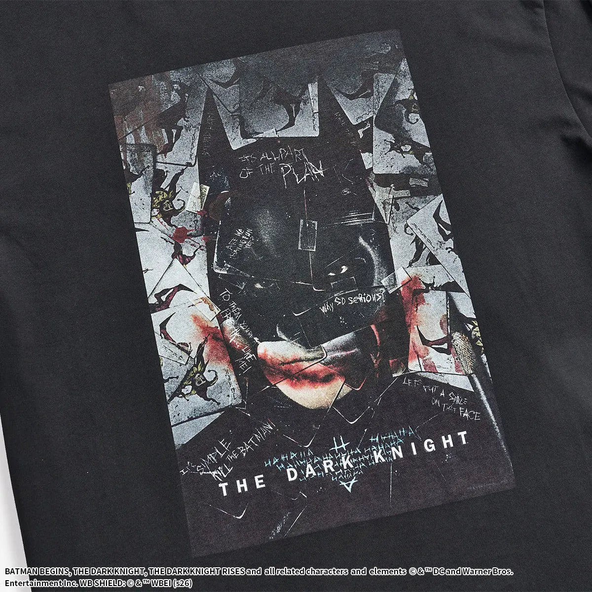 DC 「ダークナイト」 デザイン　Tシャツ