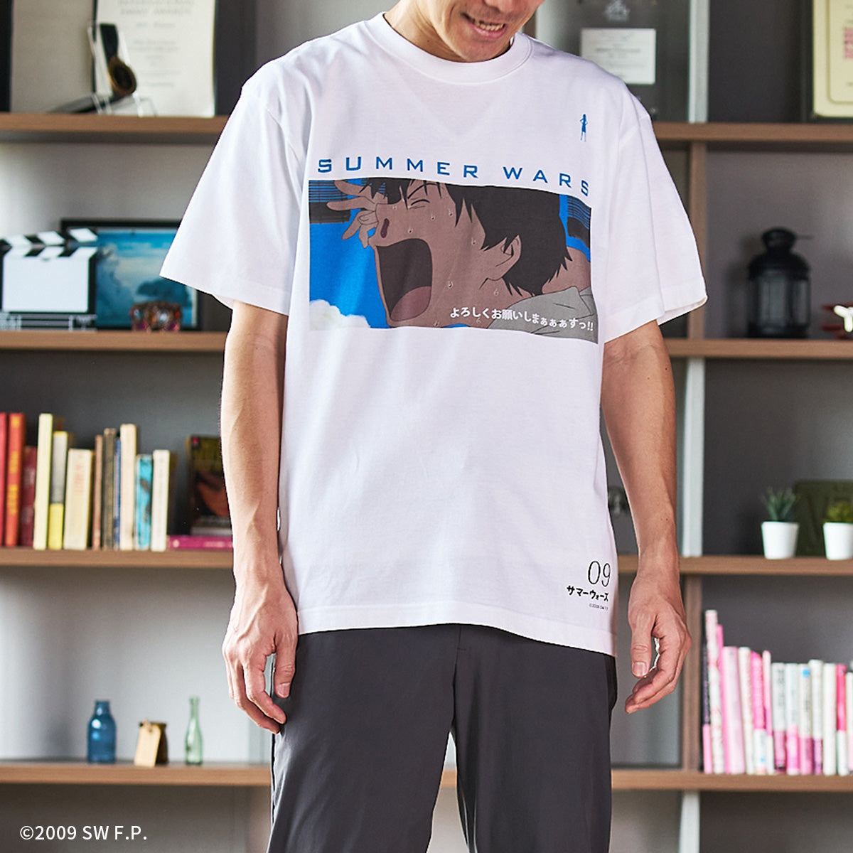 サマーウォーズ」 Tシャツ よろしくお願いしまぁぁぁすっ！！ 【細田守