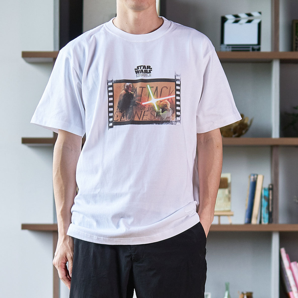 スター・ウォーズ」ライトセーバーデュエル Tシャツ エピソード2