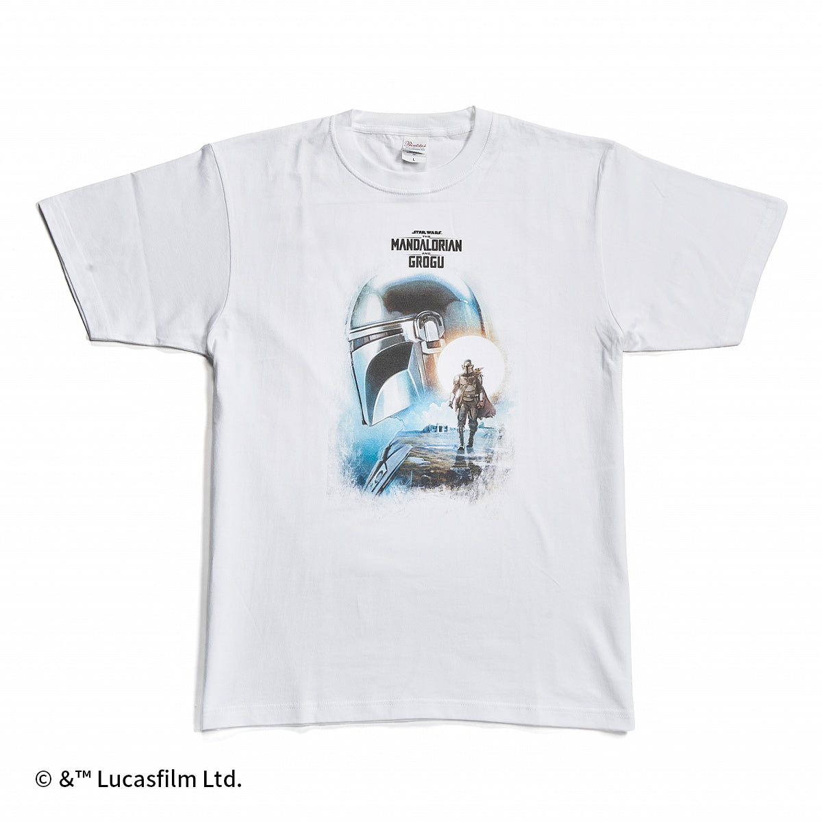 『スター・ウォーズ／マンダロリアン・アンド・グローグー』 Tシャツ　荒野の二人