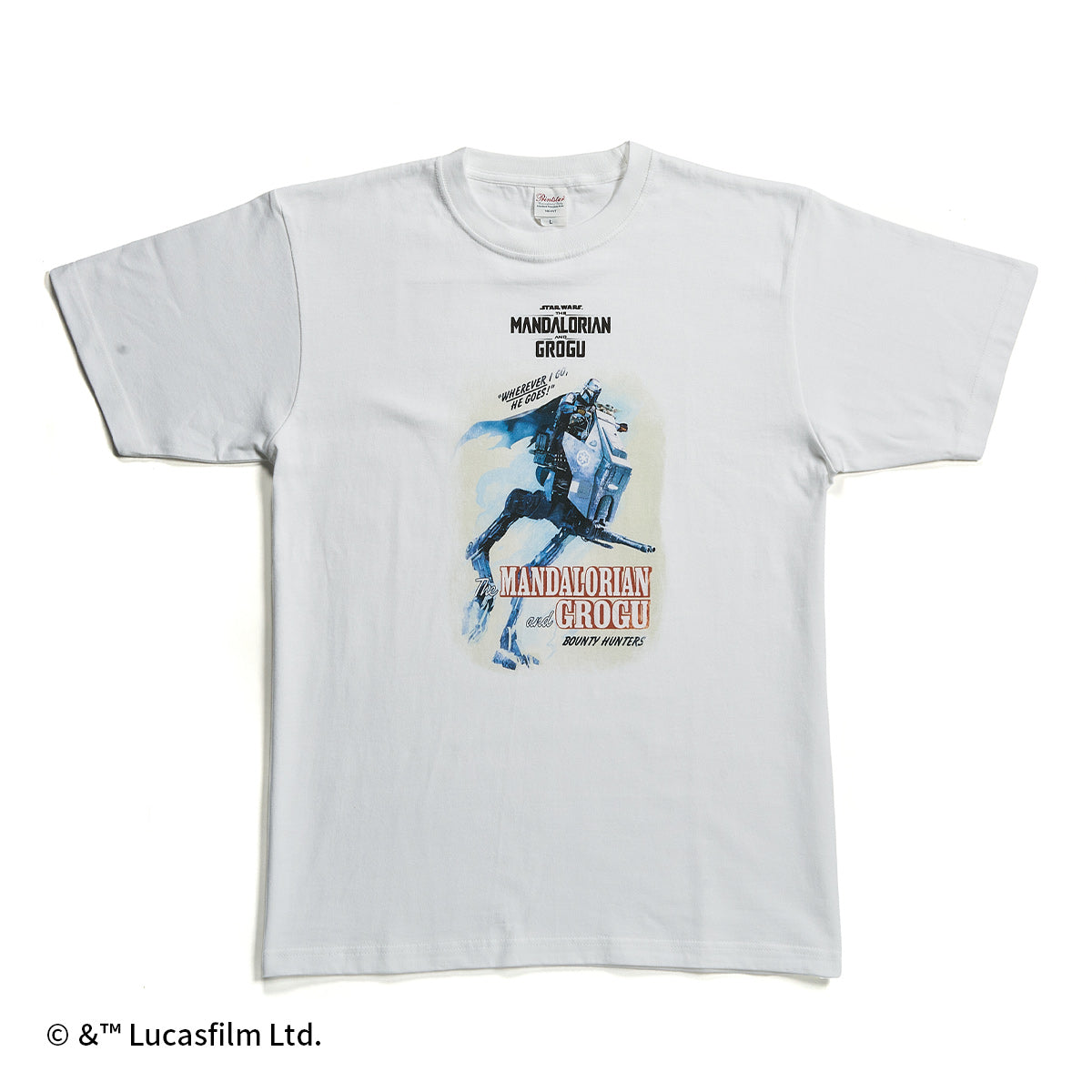『スター・ウォーズ／マンダロリアン・アンド・グローグー』 Tシャツ　いつも一緒