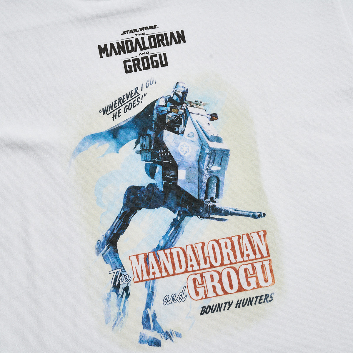 『スター・ウォーズ／マンダロリアン・アンド・グローグー』 Tシャツ　いつも一緒
