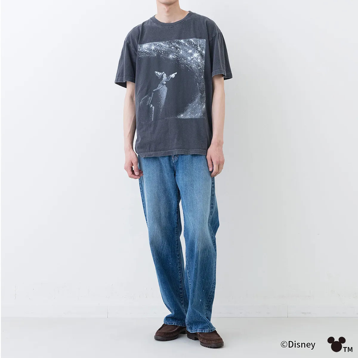 「ファンタジア」　Tシャツ　魔法にかかれ(ディズニー)