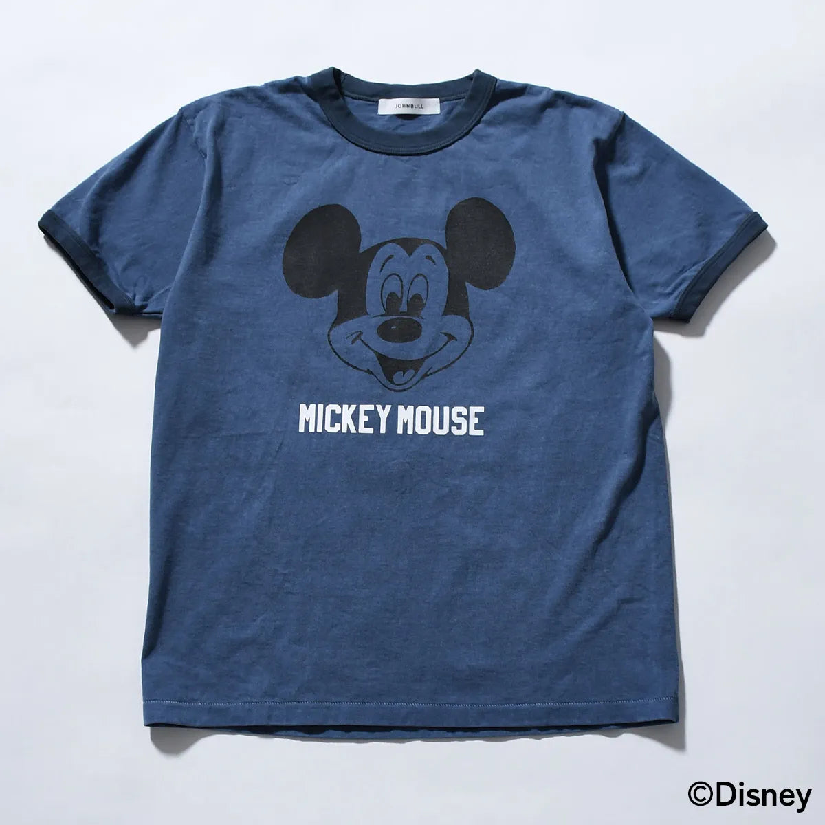ミッキーマウス　リンガーTシャツ