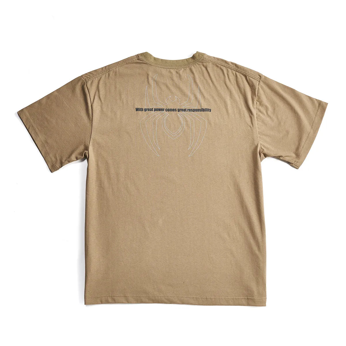 マーベル スパイダーマン Tシャツ 大いなる力には大いなる責任が伴う
