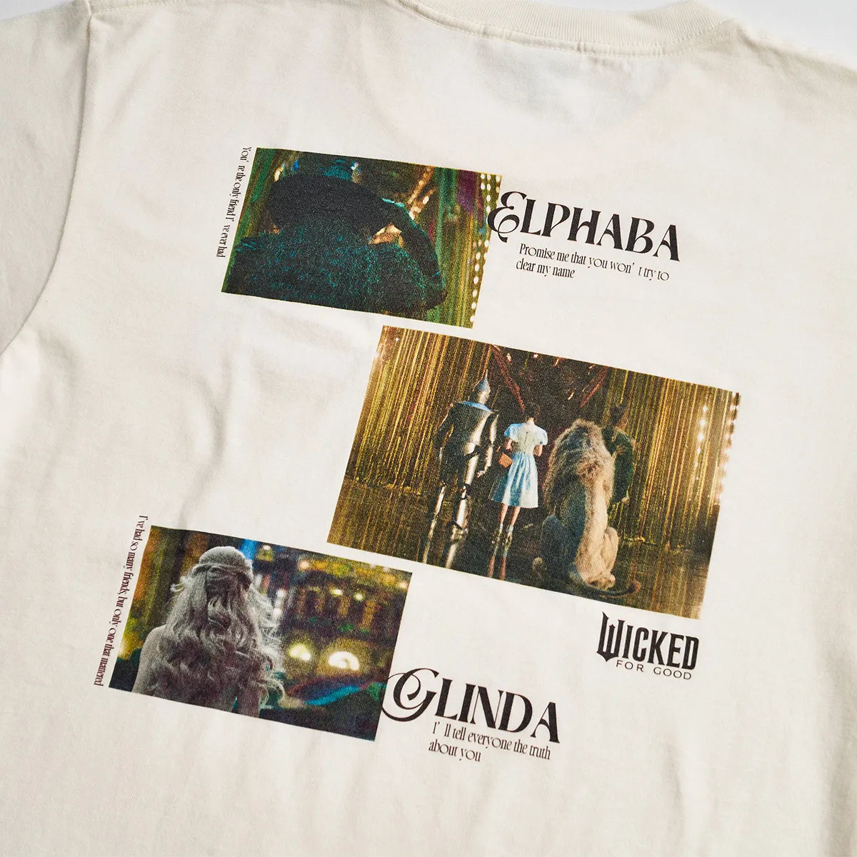 「ウィキッド　永遠の約束」　TシャツB