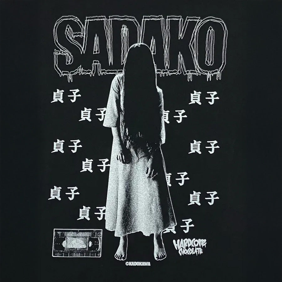 貞子」 呪いブラック ロングスリーブTシャツ | WOWOW百貨店
