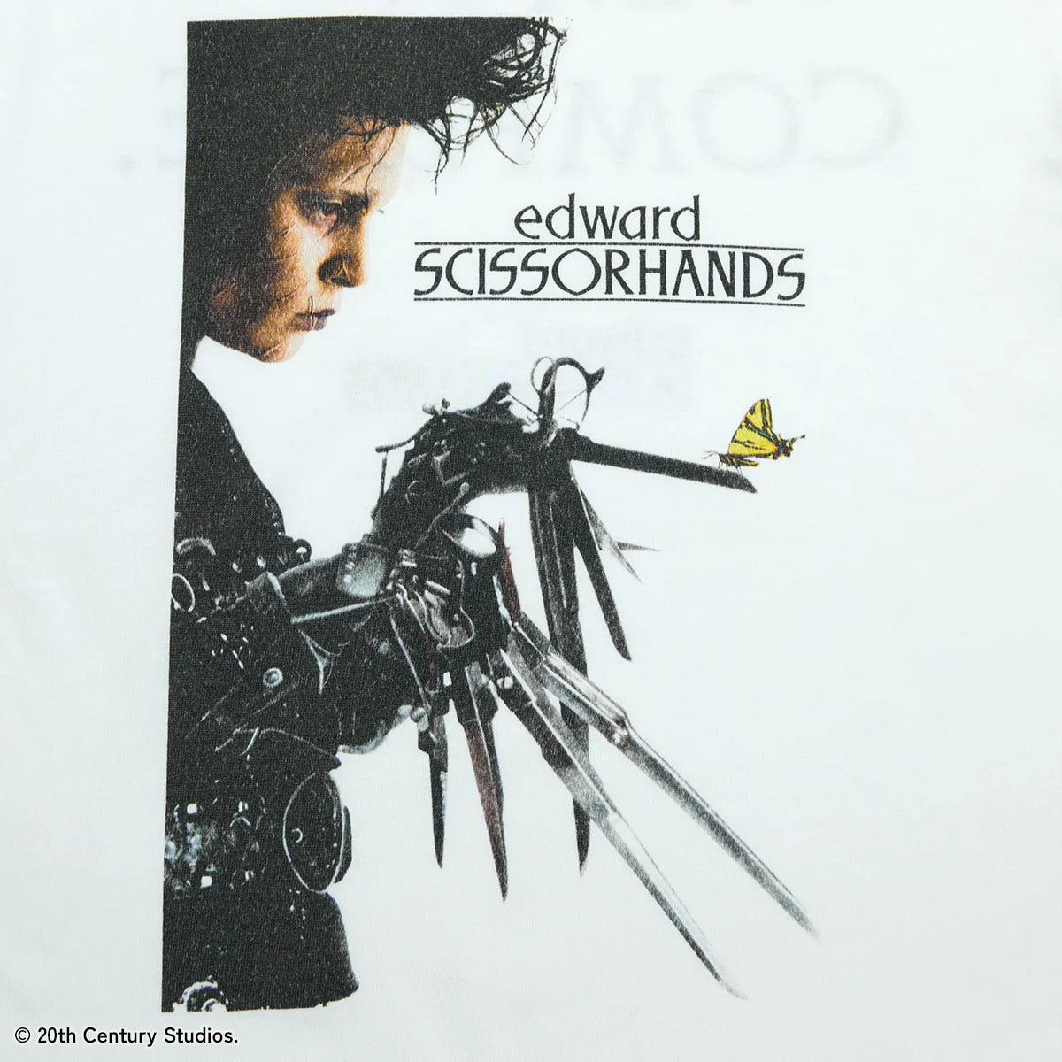 『シザーハンズ』　ロングスリーブTシャツ I AM NOT COMPLETE