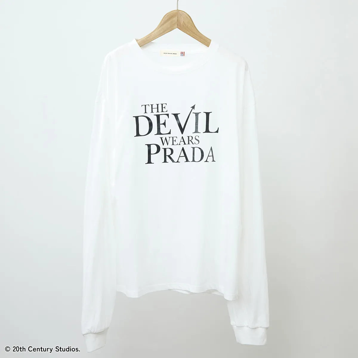 『プラダを着た悪魔』タイトルロゴ　ロングスリーブTシャツ