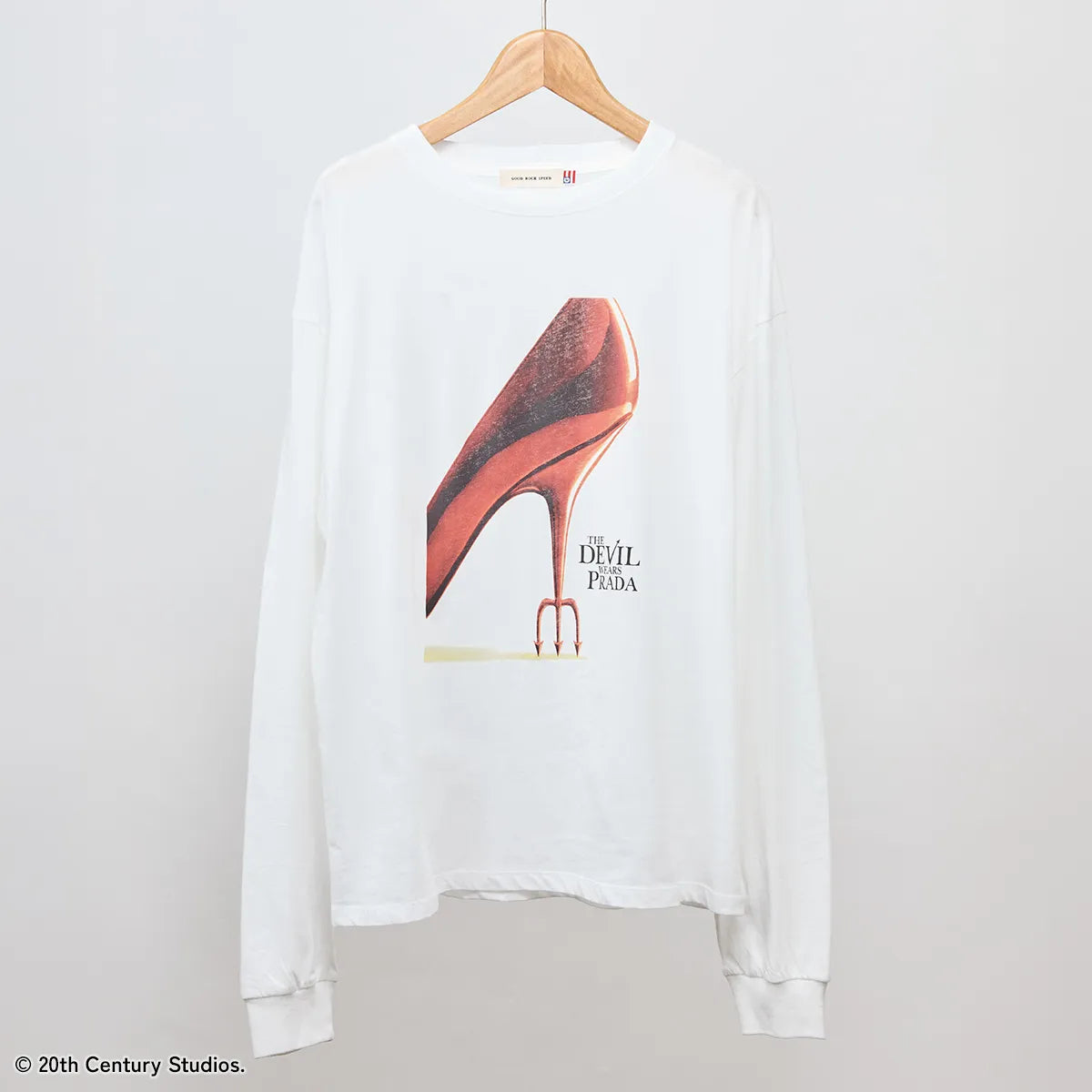 『プラダを着た悪魔』悪魔のハイヒール　ロングスリーブTシャツ