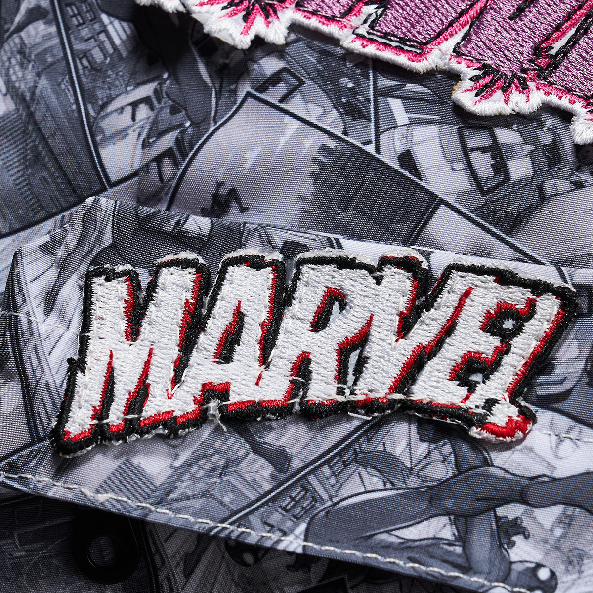 マーベル スパイダーマン ワッペン付きリュック