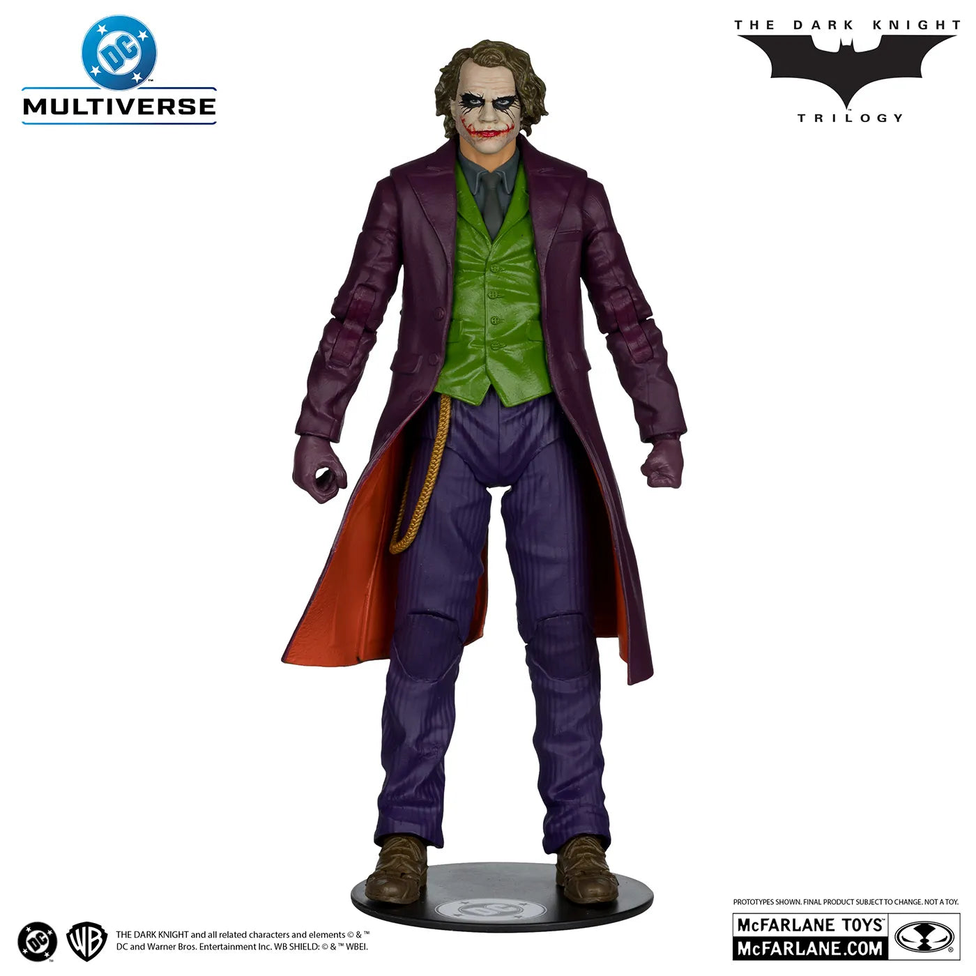 「ダークナイト・トリロジー」 ジョーカー 7インチ・アクションフィギュア(デラックス・シアトリカル・エディション DCマルチバース）