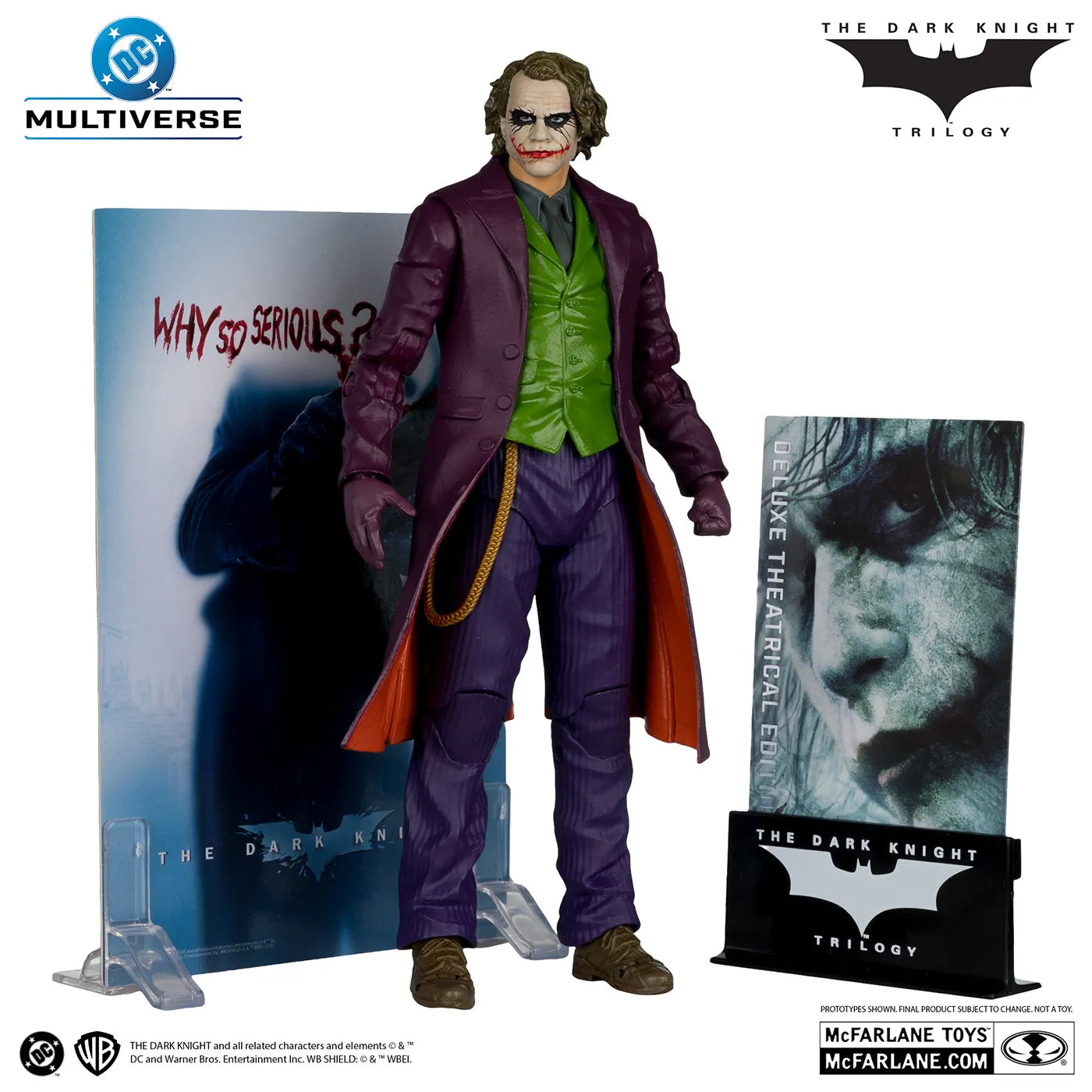 「ダークナイト・トリロジー」 ジョーカー 7インチ・アクションフィギュア(デラックス・シアトリカル・エディション DCマルチバース）