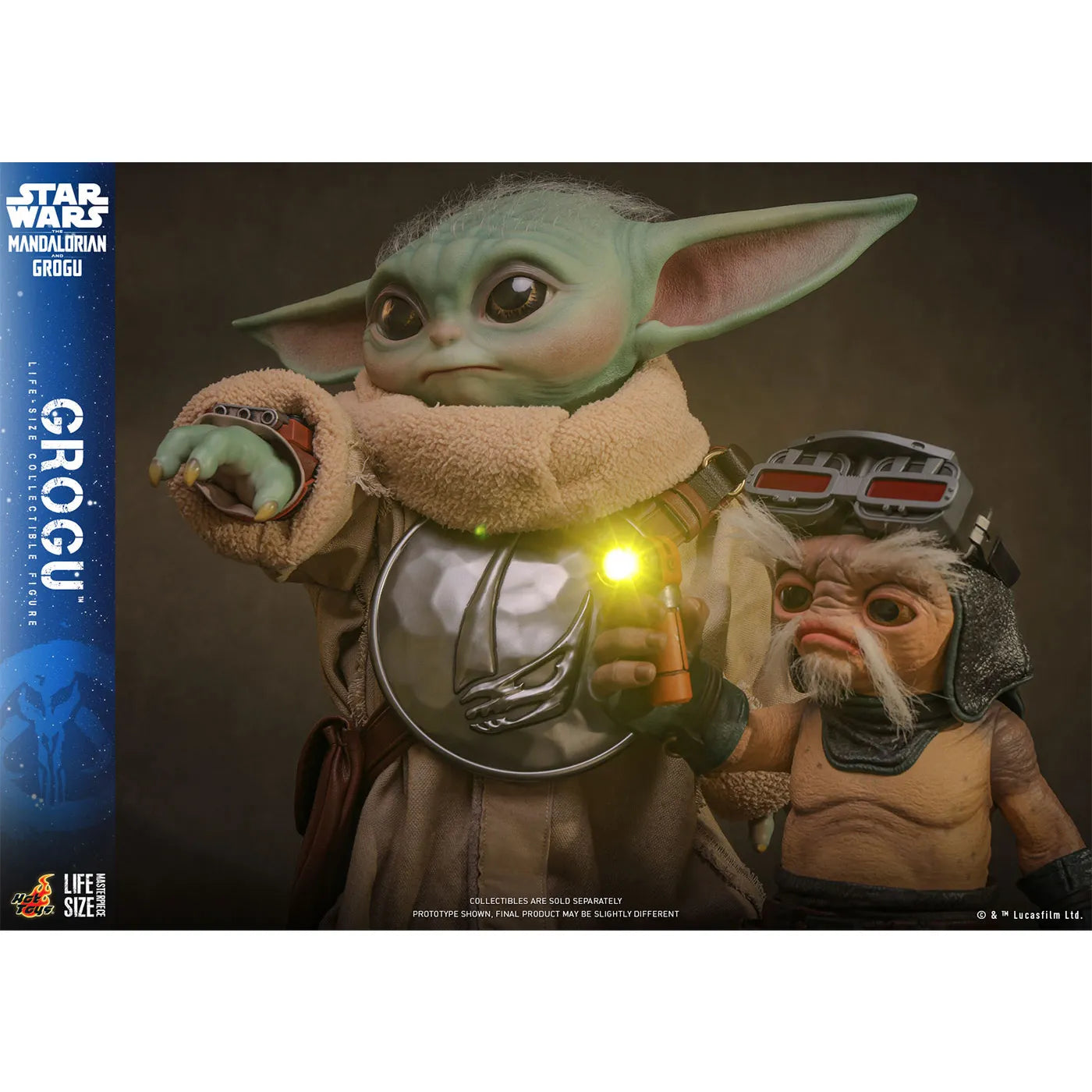新品)マンダロリアン グローグー アックスウォーヴス1/1スケール