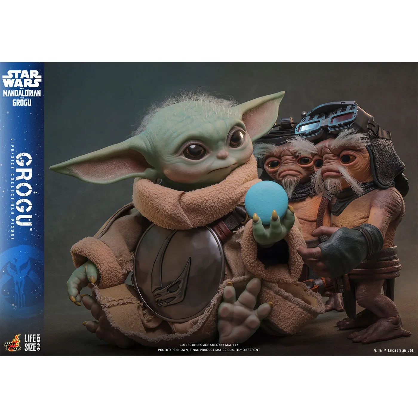 新品)マンダロリアン グローグー アックスウォーヴス1/1スケール