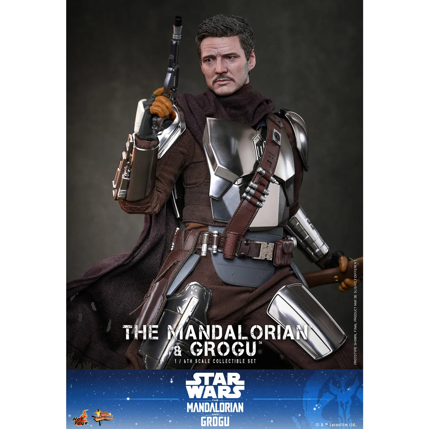 「スター・ウォーズ」 マンダロリアン＆グローグー 1/6スケールフィギュア (マンダロリアン・アンド・グローグー ムービー・マスターピース)