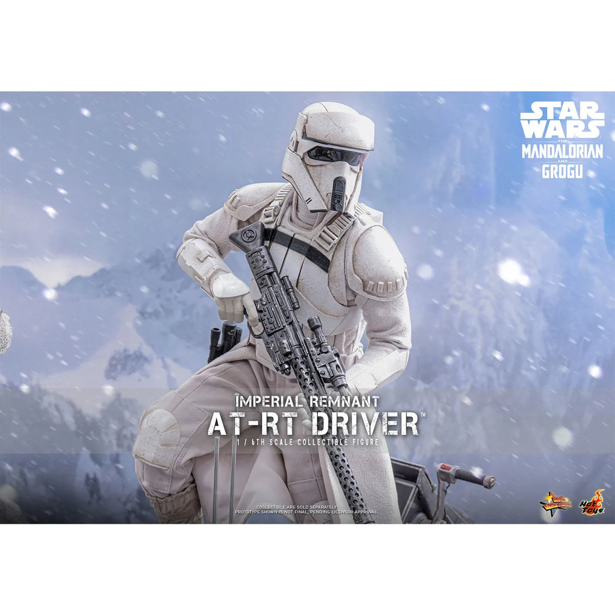 スターウォーズ　インペリアルレムナント　AT-RT マンダロリアン　グローグー スター・ウォーズ／マンダロリアン・アンド・グローグー」1/6スケール