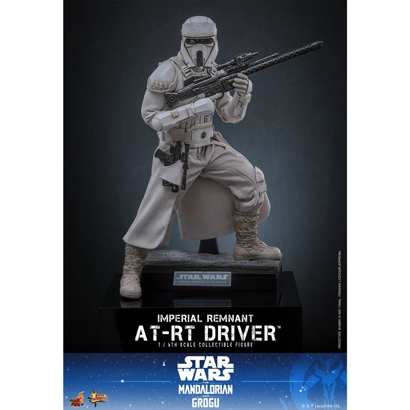 「スター・ウォーズ／マンダロリアン・アンド・グローグー」1/6スケールフィギュア　インペリアル・レムナント AT-RTドライバー（ムービー・マスターピース）