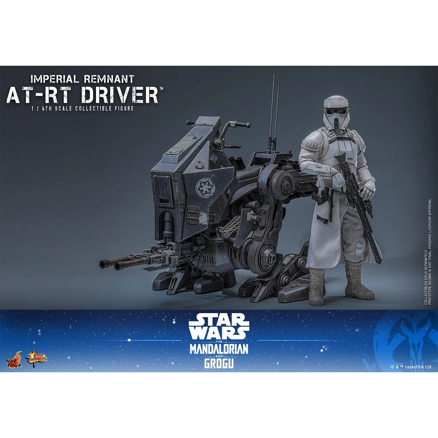 「スター・ウォーズ／マンダロリアン・アンド・グローグー」1/6スケールフィギュア　インペリアル・レムナント AT-RTドライバー（ムービー・マスターピース）