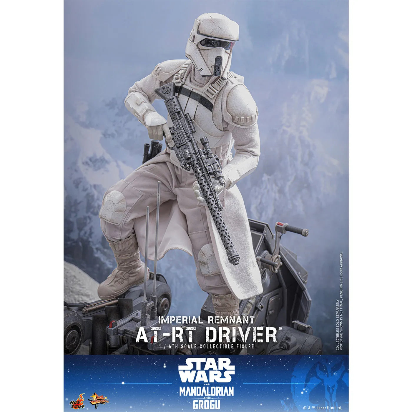 「スター・ウォーズ／マンダロリアン・アンド・グローグー」1/6スケールフィギュア　インペリアル・レムナント AT-RTドライバー（ムービー・マスターピース）