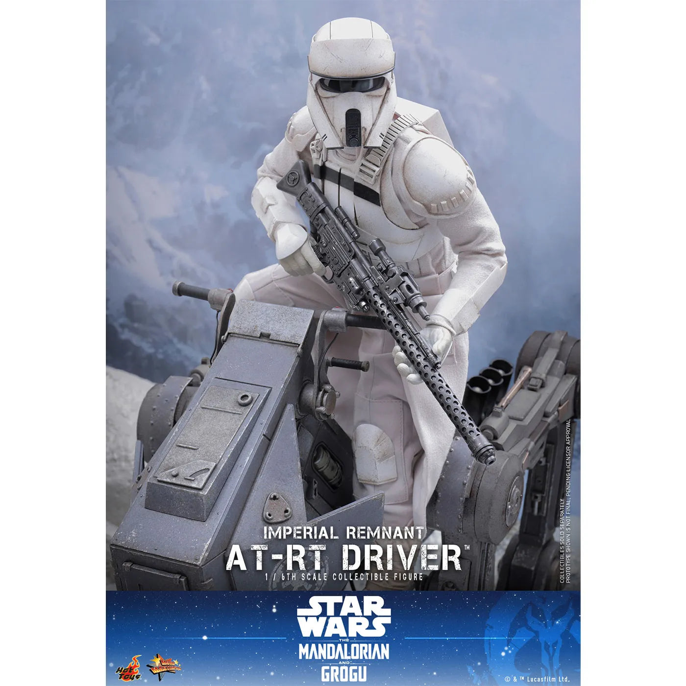 「スター・ウォーズ／マンダロリアン・アンド・グローグー」1/6スケールフィギュア　インペリアル・レムナント AT-RTドライバー（ムービー・マスターピース）