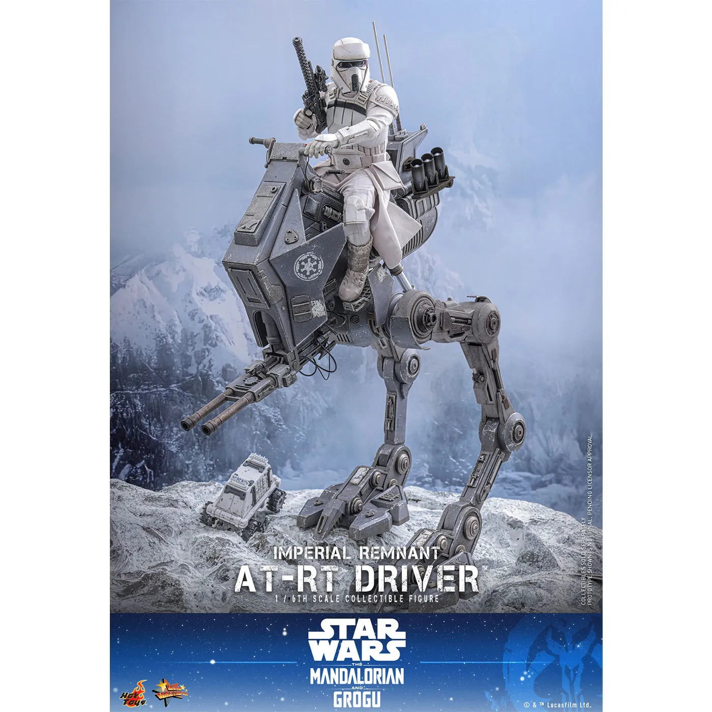 「スター・ウォーズ／マンダロリアン・アンド・グローグー」1/6スケールフィギュア　インペリアル・レムナント AT-RTドライバー（ムービー・マスターピース）