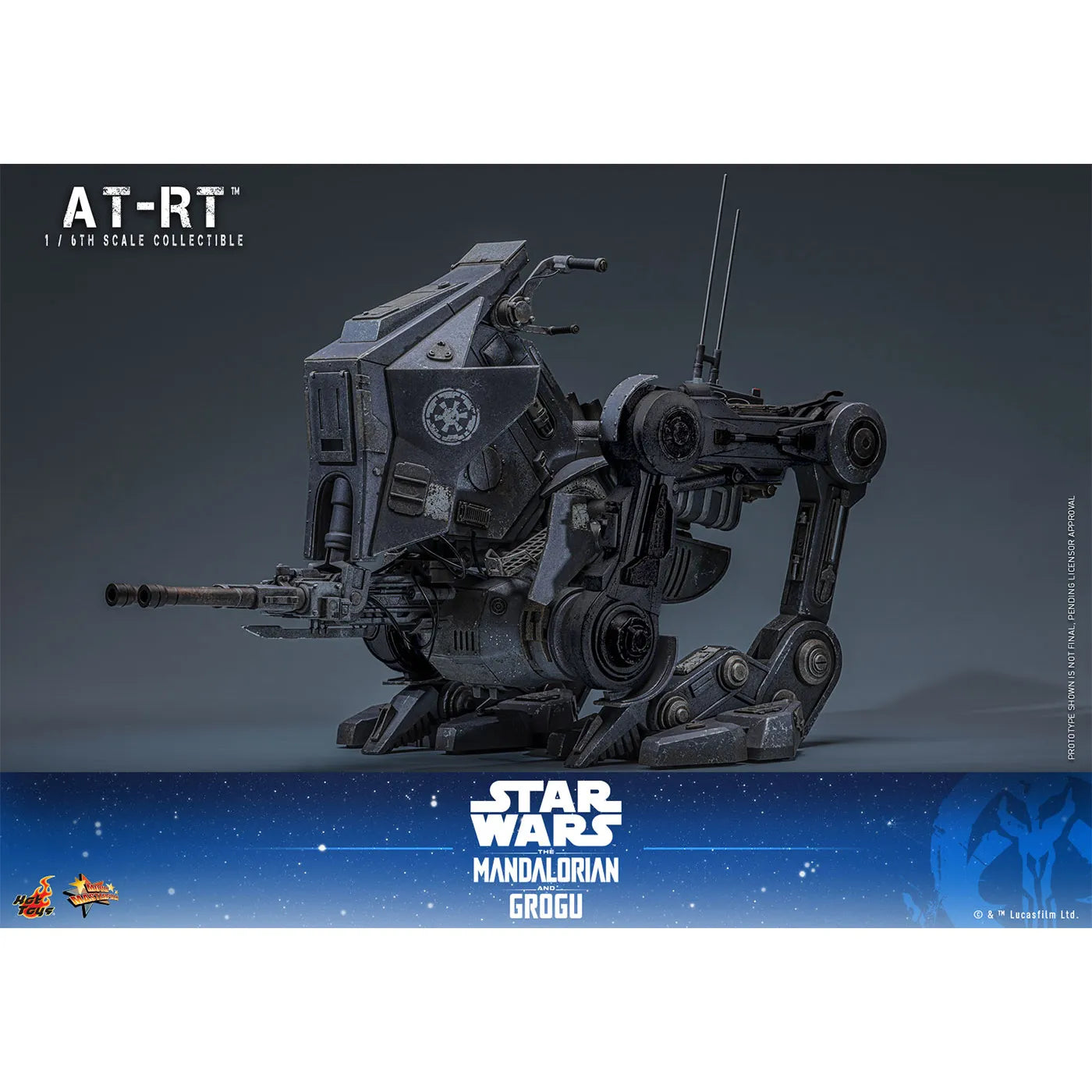 「スター・ウォーズ／マンダロリアン・アンド・グローグー」1/6スケールビークル　 AT-RT（ムービー・マスターピース）