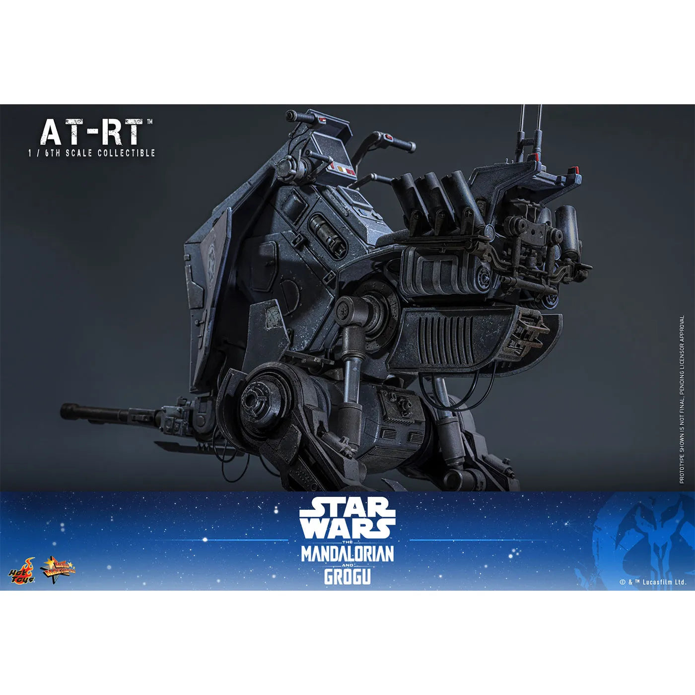 「スター・ウォーズ／マンダロリアン・アンド・グローグー」1/6スケールビークル　 AT-RT（ムービー・マスターピース）